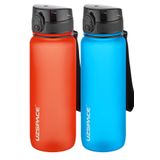 Uzspace 2'li Tritan Matara Seti 800 ml 14 Farklı Renk Seçeneği FiftyFifty FantasyRed-Turkuaz