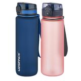Uzspace 2'li Tritan Matara Seti 800 ml 14 Farklı Renk Seçeneği FiftyFifty Lacivert-Pudra