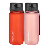 UZSPACE 2nanli Tritan Matara Seti 650 ml 14 Farklı Renk Seçeneği FiftyFifty FantasyRed-Pudra