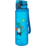 Uzspace 500 ml Tritan Matara Açık Mavi Renk BPA İçermez Hafif ve Dayanıklı Yapı