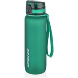 Uzspace 500ML-650ML-800ML-1000ML Klasik Soft-Touch Serisi Askılı Akıtmaz Tritan Su Matarası - 800 ml - Yeşil