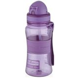 Uzspace 5023 Silikon Gövde Tritan Su Matarası 300 ml Mor