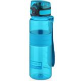 Uzspace 5026 Silikon Gövde Tritan Su Matarası 550 ml Turkuaz
