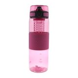Uzspace 5061 Koyu Pembe Detox Bölmeli Tritan Matara, 700ml