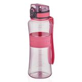 Uzspace 550ml Tritan Su Matarası, Pembe, Sporcu Matarası