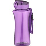 Uzspace 6005 Sheaker Kokteyl Karıştıcılı Tritan Su Matarası 350 ml Mor