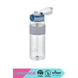 Uzspace 600ml Yeni Koleksiyon Silikon Gövde Rahat İçim Ağızlı Tritan Su Matarası Bpa Yok Koku Yok