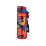 Uzspace 6042 Kaydırmaz Gövde Sporcu Tritan Matara 800 ml Kırmızı