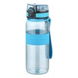 Uzspace 650 ml Kaydırmaz Gövde Taşıma Askılı Tritan Su Matarası Mavi - Açık Mavi - 1