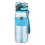 Uzspace 650 ML Kaydırmaz Gövde Taşıma Askılı Tritan Su Matarası Mavi