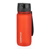 Uzspace 650 ml Tritan Su Matarası 14 Farklı Renk Softtouch FantasyRed