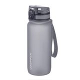 Uzspace 650 ml Tritan Su Matarası 14 Farklı Renk Softtouch Gri
