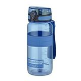 Uzspace 650ml Yeni Koleksiyon Standart Boy Silikon Gövde Tritan Su Matarası Bpa Yok Koku Yok Lacivert
