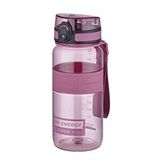 Uzspace 650ml Yeni Koleksiyon Standart Boy Silikon Gövde Tritan Su Matarası Bpa Yok Koku Yok Pembe