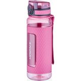 Uzspace 800ML -Büyük Boy- Tritan Su Matarası Silikon Korumalı Kaydırmaz Gövde - Pembe