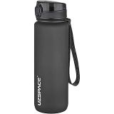 Uzspace 800ml -Yeni Ebat-Boy 25 cm-Tritan Su Matarası Bpa Koku Sızdırma Yok (FF SİYAH)