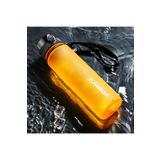 Uzspace 800ml -Yeni Ebat-Boy 25 cm-Tritan Su Matarası Bpa Koku Sızdırma Yok TURUNCU