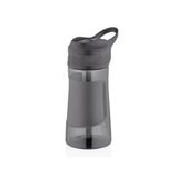 Uzspace 9001 Askılı Pipetli Tritan Matara 460 ml Siyah