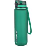Uzspace Büyük Boy 28 cm 1000 ml 1 Litre Su Matarası 14 Renk Fiftyfifty Softtouch Koyuyeşil - Standart