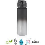 Uzspace Colorful Tritan Matara New Design- 500 Ml. - Siyah - Beyaz