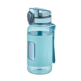 Uzspace Fiftyfifty 400ml Çocuk Tritan Su Matarası Silikon Korumalı Kaydırmaz Gövde Turkuaz
