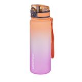 Uzspace Fiftyfifty 500ml Çift Renk Softtouch Ff Collection Tritan Su Matarası Turuncu-mor