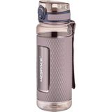 Uzspace Fiftyfifty 800ML Büyük Boy Tritan Su Matarası Silikon Korumalı Kaydırmaz Gövde - Kahverengi