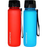 Uzspace Fiftyfifty Tritan Su Matarası 2'li 1000 ml