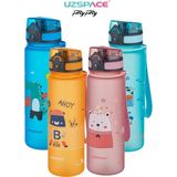 Uzspace Figürlü 500 ml Tritan Çocuk Su Matarası Mavi