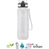 Uzspace Griping (Tutuş Destekli) Soft Touch Tritan Su Matarası – 500 ml - Beyaz