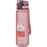 Uzspace Hayvan Figürlü Tritan 500 ml Matara - 6GA-Pembe