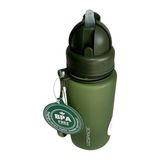 Uzspace Matara Trıtan Soft Touch Pipetli 3024 400 ml Olıve Green - Zeytin Yeşili - 1 Adet