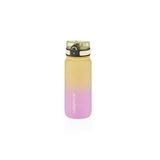 Uzspace Matara, Tritan Soft Touch, Renk Geçişli, 650 ml, Sarı-Mor