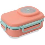 Uzspace Paslanmaz Çelik Yemek Kabı - Lunch Box 600 ml Irıs Red - 1 Adet