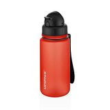 Uzspace Pipetli 400 ml Tritan Çocuk Su Matarası FiftyFifty FantasyRed