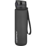 Uzspace Siyah Tritan Matara 1000 Ml Kapasite Dayanıklı Yapı ile Spor ve Outdoor Kullanım İçin