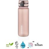 Uzspace Snatch Tritan Matara 650 ml Ekru Renkli Hafif ve Sızdırmaz Tasarıma Sahip Plastik Su Şişesi