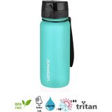 Uzspace Soft Touch Tritan Su Matarası - 650ML - Açık Turkuaz