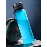 Uzspace Soft Touch Tritan Su Matarası - 800ML - Aurora Blue