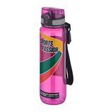 Uzspace Sports Passion 500 ml Tritan Su Matarası Kaydırmaz Tutma Özelliği - Pembe