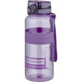 Uzspace Su Matarası 1000ML 1 Litre Büyük Boy Yenilenen Renkler Mor - Standart