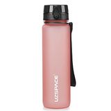 UZSPACE Su şişesi çocuk sızdırmaz, spor plastik içecek şişesi, 1 l, 800 ml, 500 ml, Tritan ve bisfenol A içermez, spor şişesi