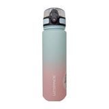 Uzspace Tritan 1000 ml Spor Matarası, Pembe-Gri