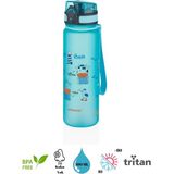 Uzspace Trıtan Çocuk Suluk/matara 500 Ml. - Turkuaz