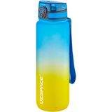 Uzspace Tritan Matara 1000 ml Sarı Lacivert Çift Renk - Sarı - Lacivert