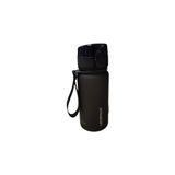 Uzspace Tritan Matara 350 ml Siyah Ergonomik Tasarım ve Dayanıklı Malzeme ile