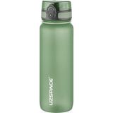 Uzspace Tritan Matara Bpa Içermeyen Su Şişesi Zeytinyağı Yeşil 800ML - Çok Renkli