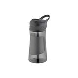 Uzspace Tritan Pipetli Playoff 460 ml Siyah Su Matarası