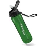 Uzspace Tritan Pipetli Su Matarası Yeşil 850 ml 6056
