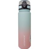 Uzspace Tritan Su Matarası 1000 ml Mint-Pink Renkli Dayanıklı Yapı ile Ergonomik Tasarım VGN3038